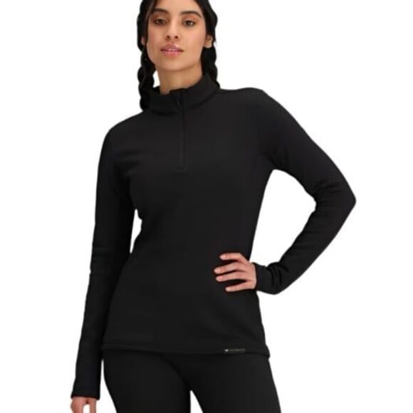 Obermeyer Women's UltraGear 1/4 Zip insulated Ski Top - Picture 1 of 7